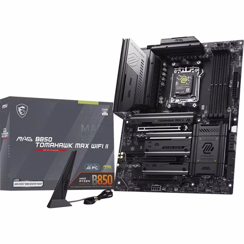 Scheda Madre MSI MAG B850 TOMAHAWK MAX WIFI II AMD Socket AM5 ATX