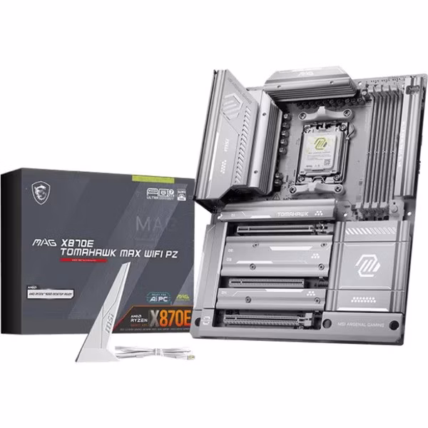 Scheda Madre MSI MAG X870E TOMAHAWK MAX WIFI PZ AM5 ATX Bianco