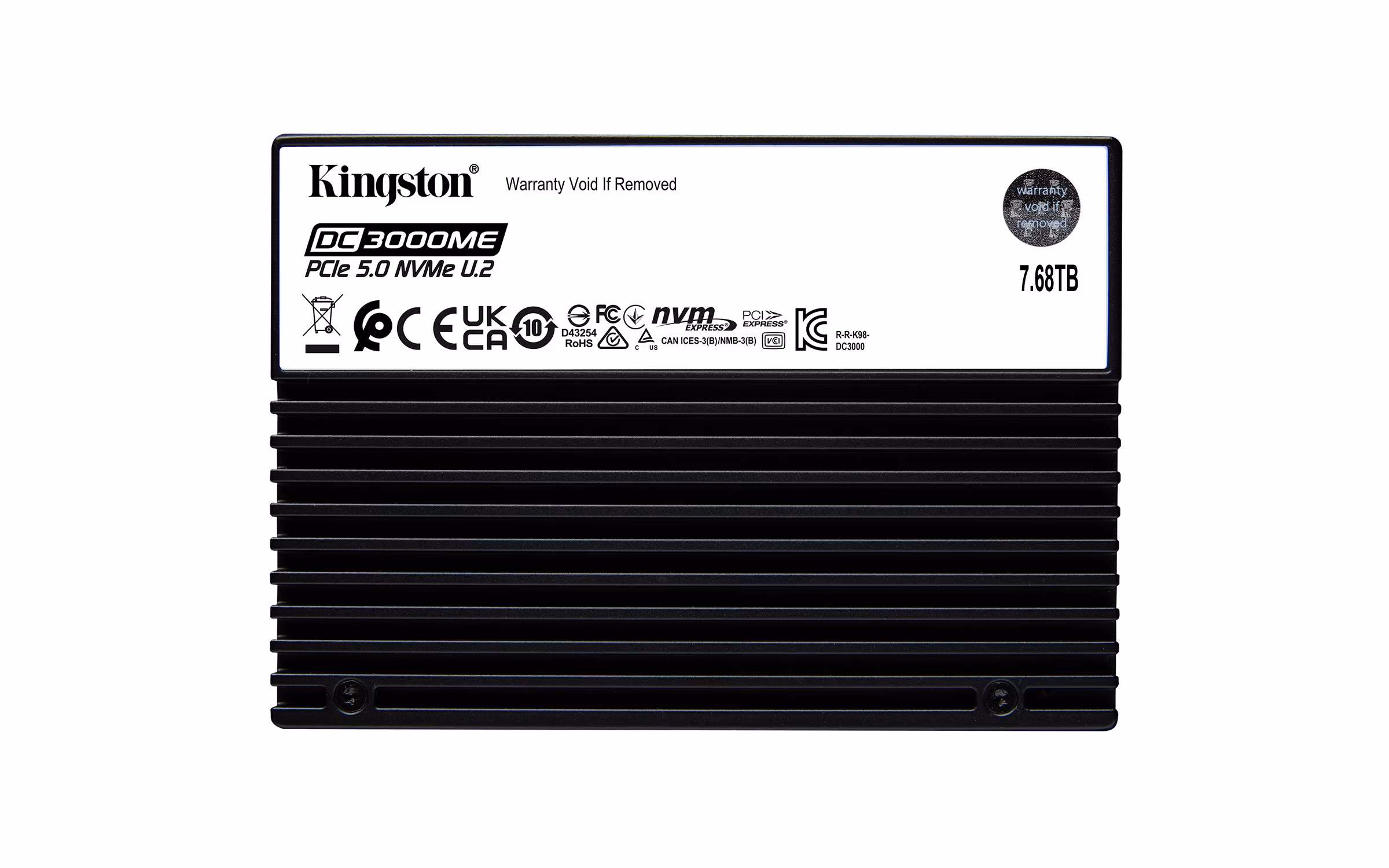 SSD Kingston Technology 7.68TB DC3000ME U.2 PCIe 5.0 NVMe TCG Opal