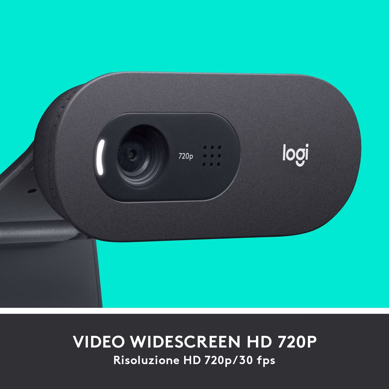 Webcam Logitech C505 Nero 1 Webcam Logitech C505 Nero