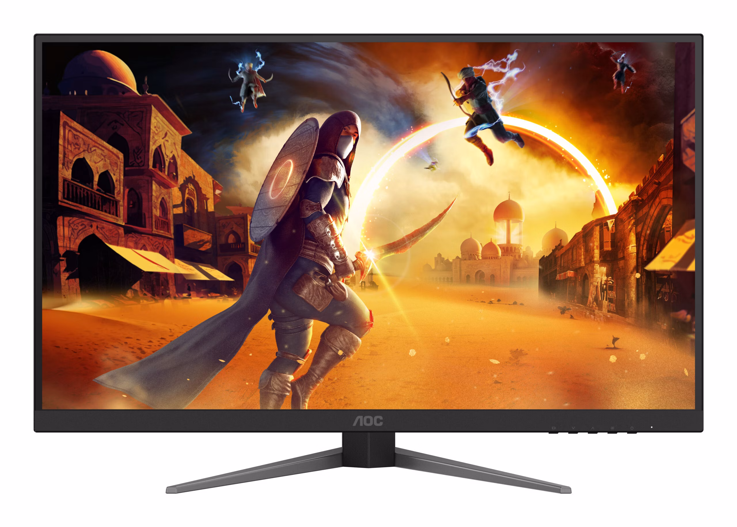 Monitor AOC G4 U27G4XM 27" 3840 x 2160 Pixel 4K Ultra HD LED Nero Rosso 6 Monitor AOC G4 U27G4XM 27" 3840 x 2160 Pixel 4K Ultra HD LED Nero Rosso - immagine 6