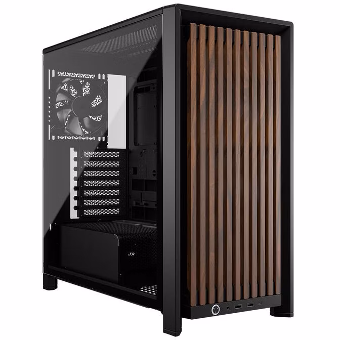 Case Corsair FRAME 4000D RS Wood Mid-Tower E-ATX Nero