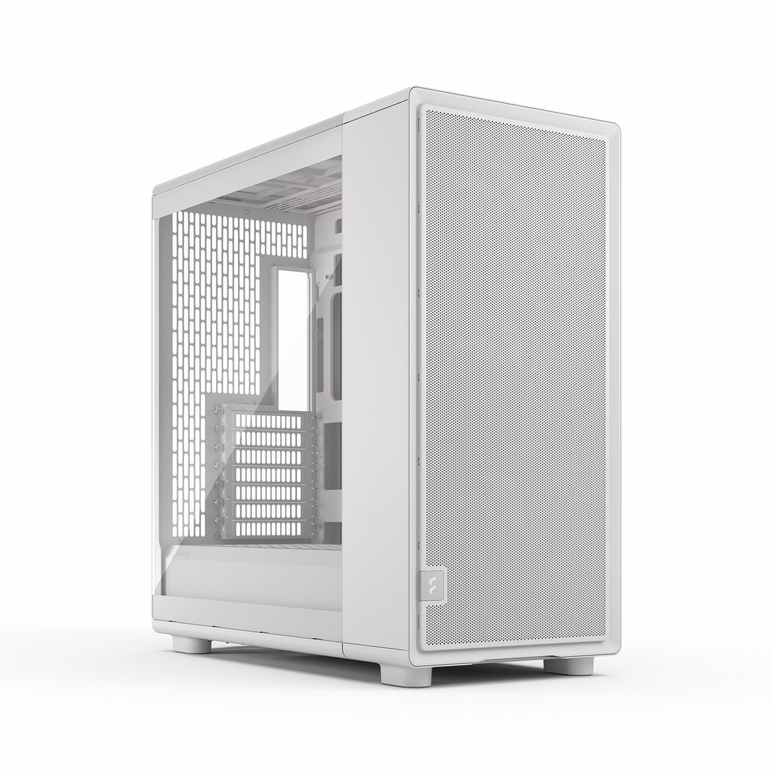 Case Fractal Design Epoch XL White TG Clear Tint Mid-Tower E-ATX Vetro Temperato Bianco 1 Case Fractal Design Epoch XL White TG Clear Tint Mid-Tower E-ATX Vetro Temperato Bianco