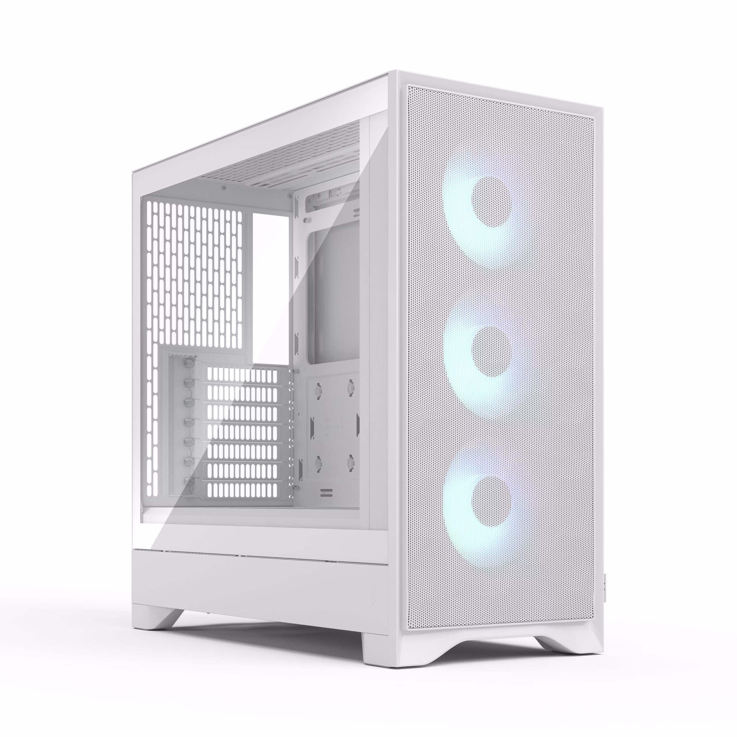Case Fractal Design Pop 2 Air TG RGB Mid Tower ATX Vetro Temperato Bianco