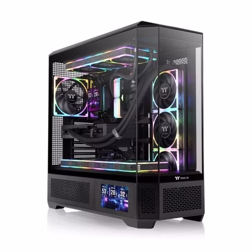 Case Thermaltake View 600 TG Big Tower E-ATX ARGB Vetro Temperato Nero