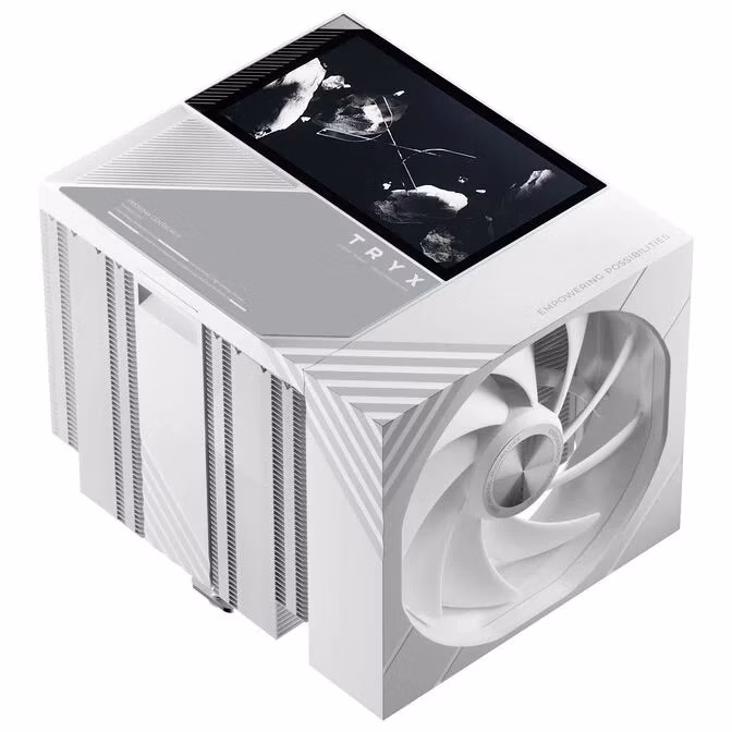 Dissipatore ad aria TRYX TURRIS T620 display 5" 120 mm Bianco