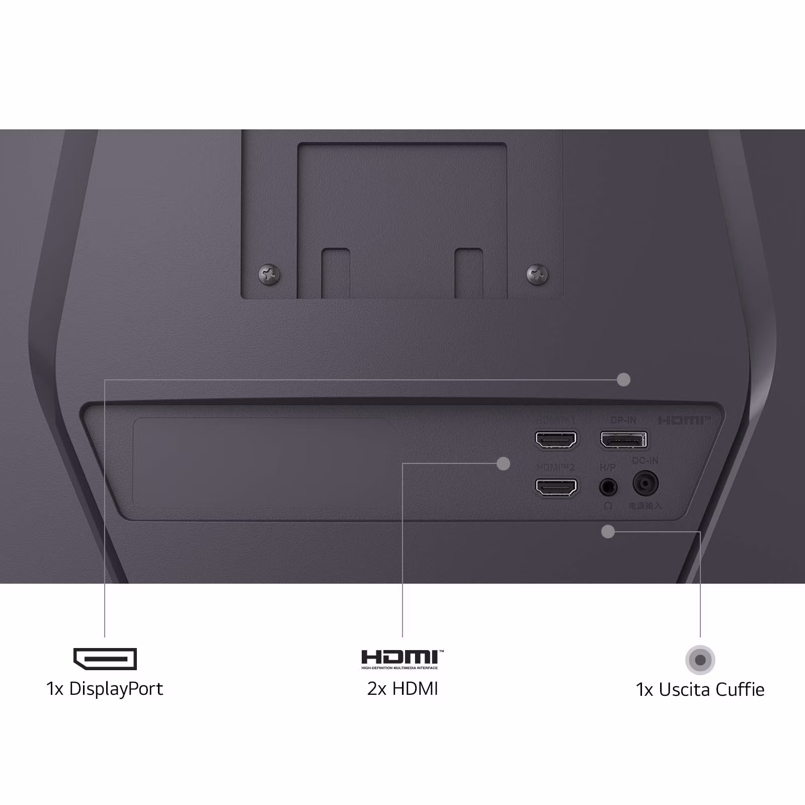 Monitor LG UltraGear Monitor Gaming 32" 16:9 curvo QHD 180Hz 1ms 7 Monitor LG UltraGear Monitor Gaming 32" 16:9 curvo QHD 180Hz 1ms - immagine 7