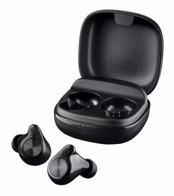 Headset Intenso T200 Auricolare Wireless In-ear Musica e Chiamate USB tipo-C Bluetooth Nero