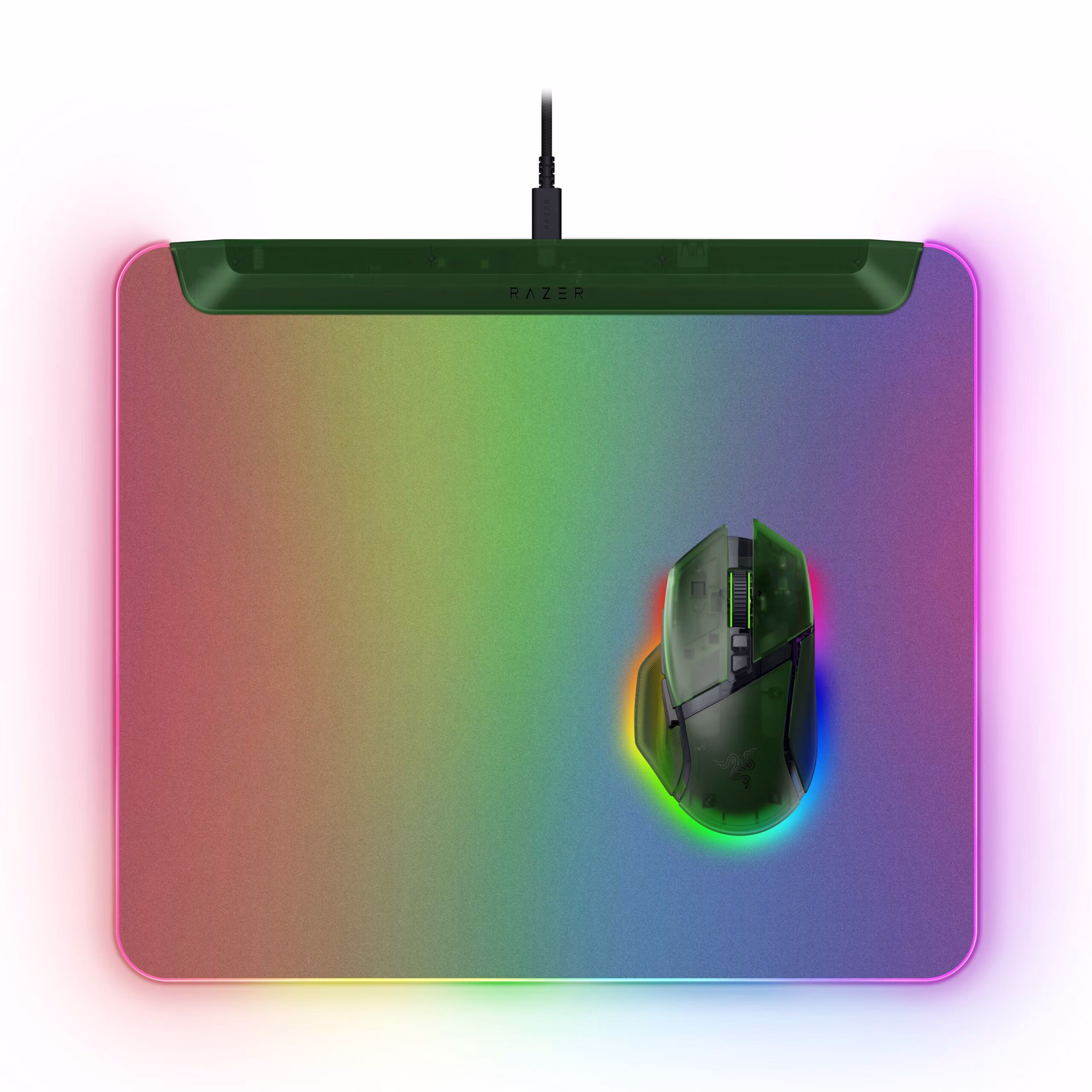 Tappetino per mouse Razer Firefly V2 Pro Verde 1 Tappetino per mouse Razer Firefly V2 Pro Verde