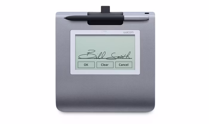 Tavoletta Grafica Wacom STU-430 12 cm Grigio