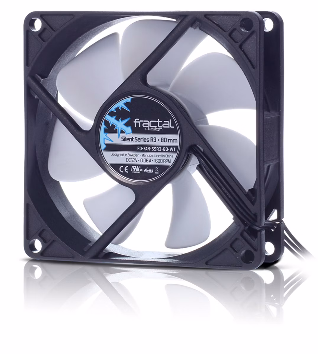 Ventola Fractal Design Silent Series R3 80mm 1 Ventola Fractal Design Silent Series R3 80mm