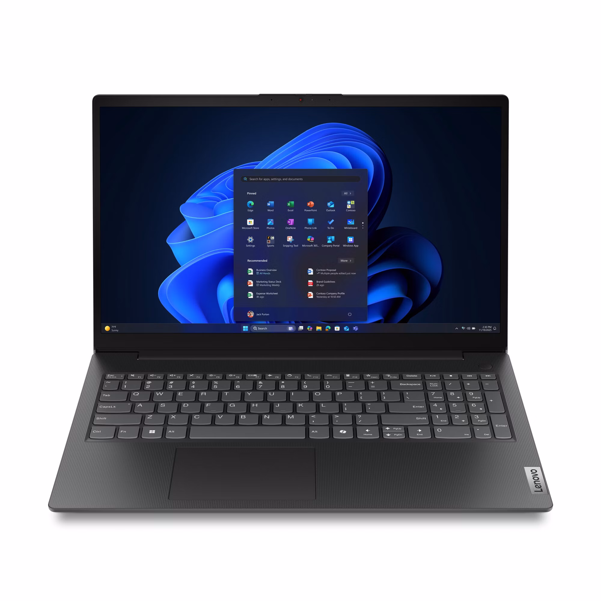 Notebook LENOVO V15 G6 ITN 8GB DDR5 256GB SSD 15,6" FHD Win11 HOME