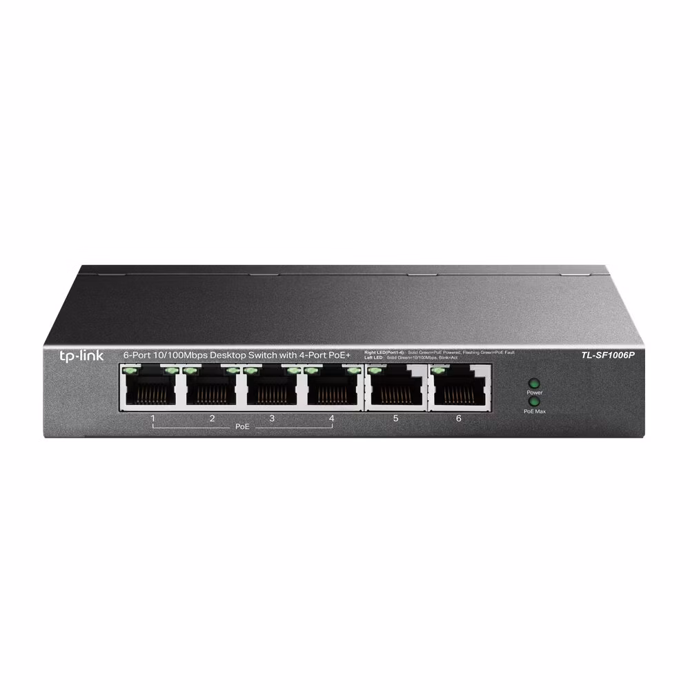 Switch TP-Link 6-Port 10/100 TL-SF1006P