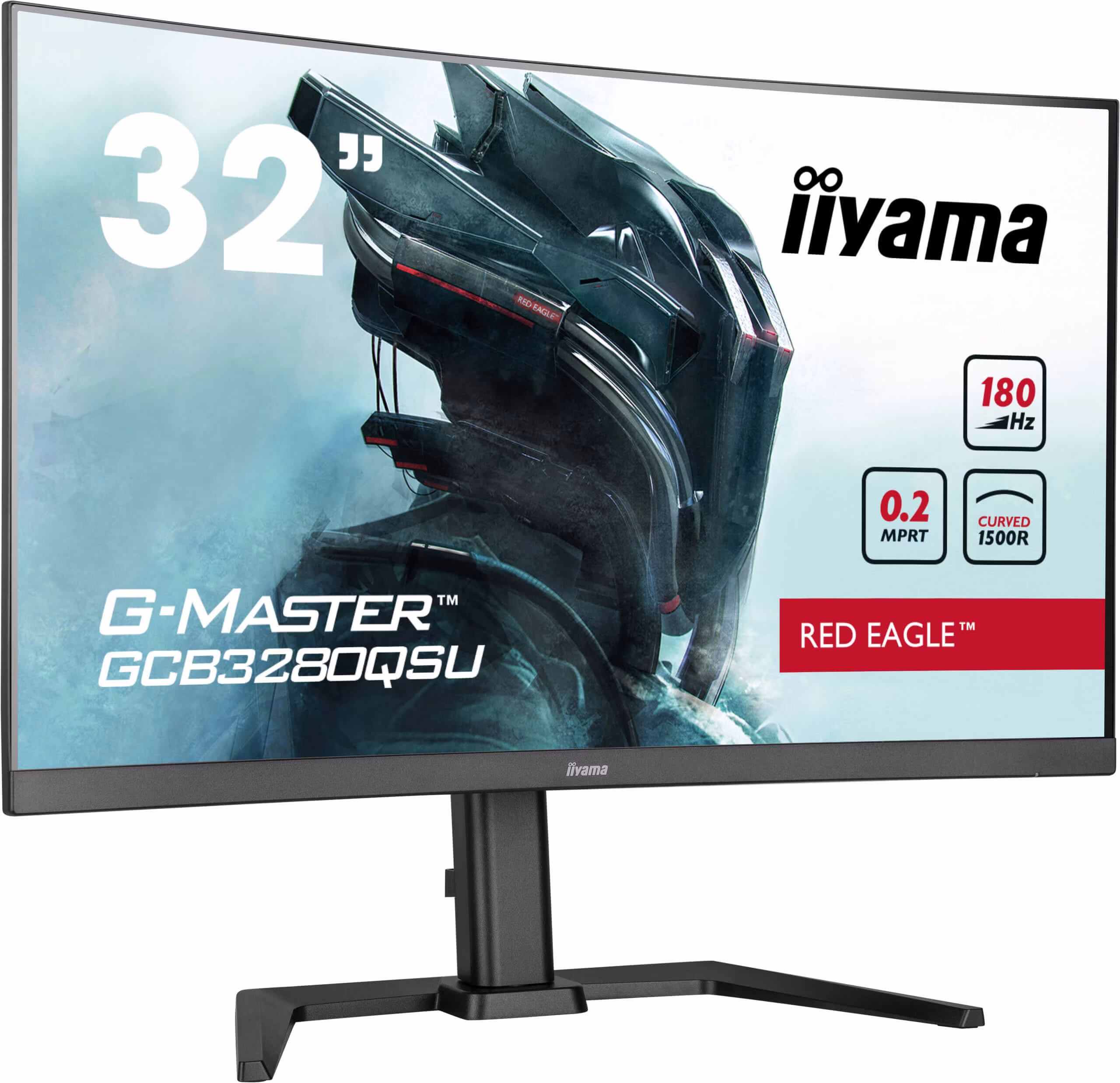Monitor iiyama G-MASTER GCB3280QSU-B2 32"2560 x 1440 Pixel Dual QHD LED Nero
