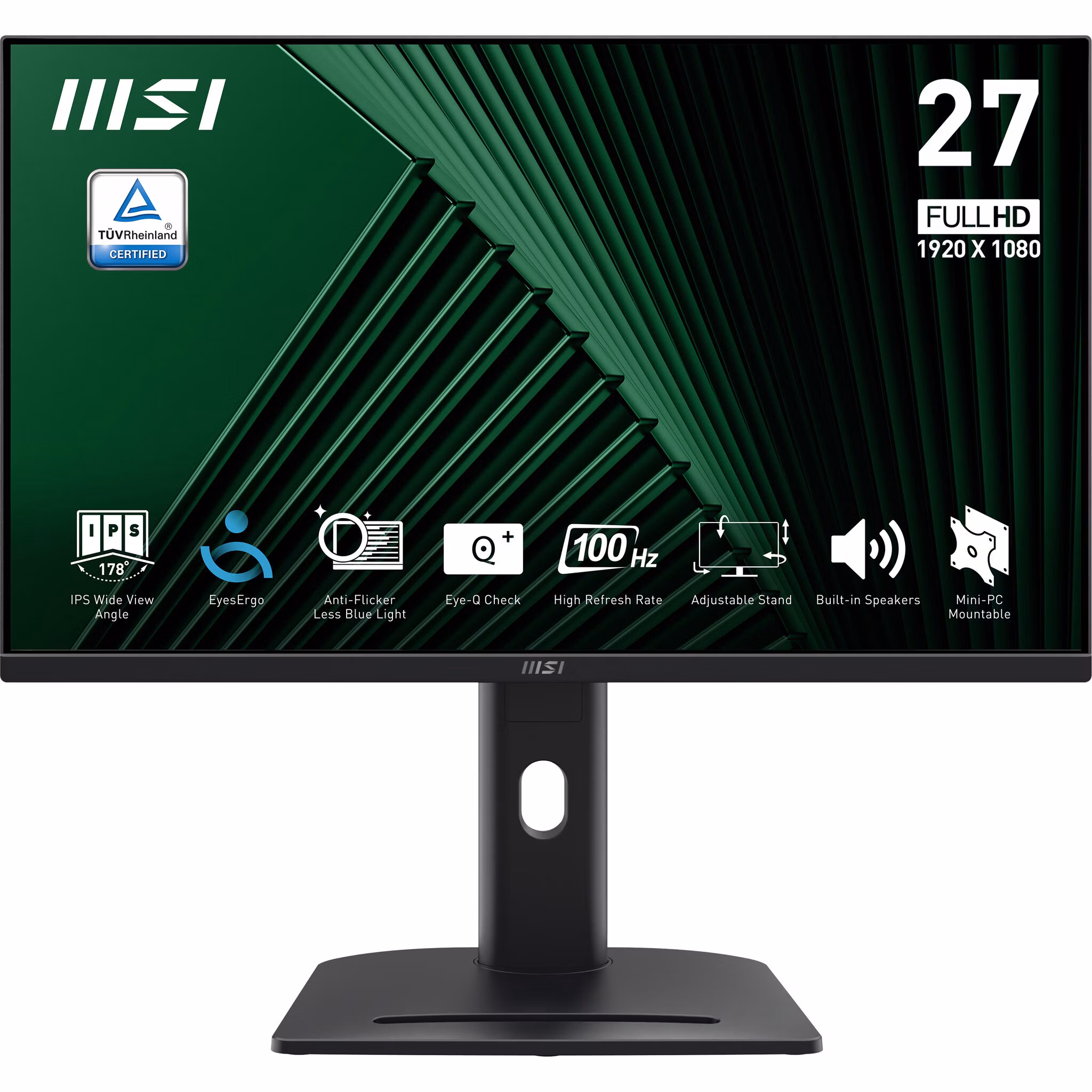 MSI MONITOR PRO MP275PG 27'' 1920x1080 IPS FLAT 100MHz ADAPTIVE