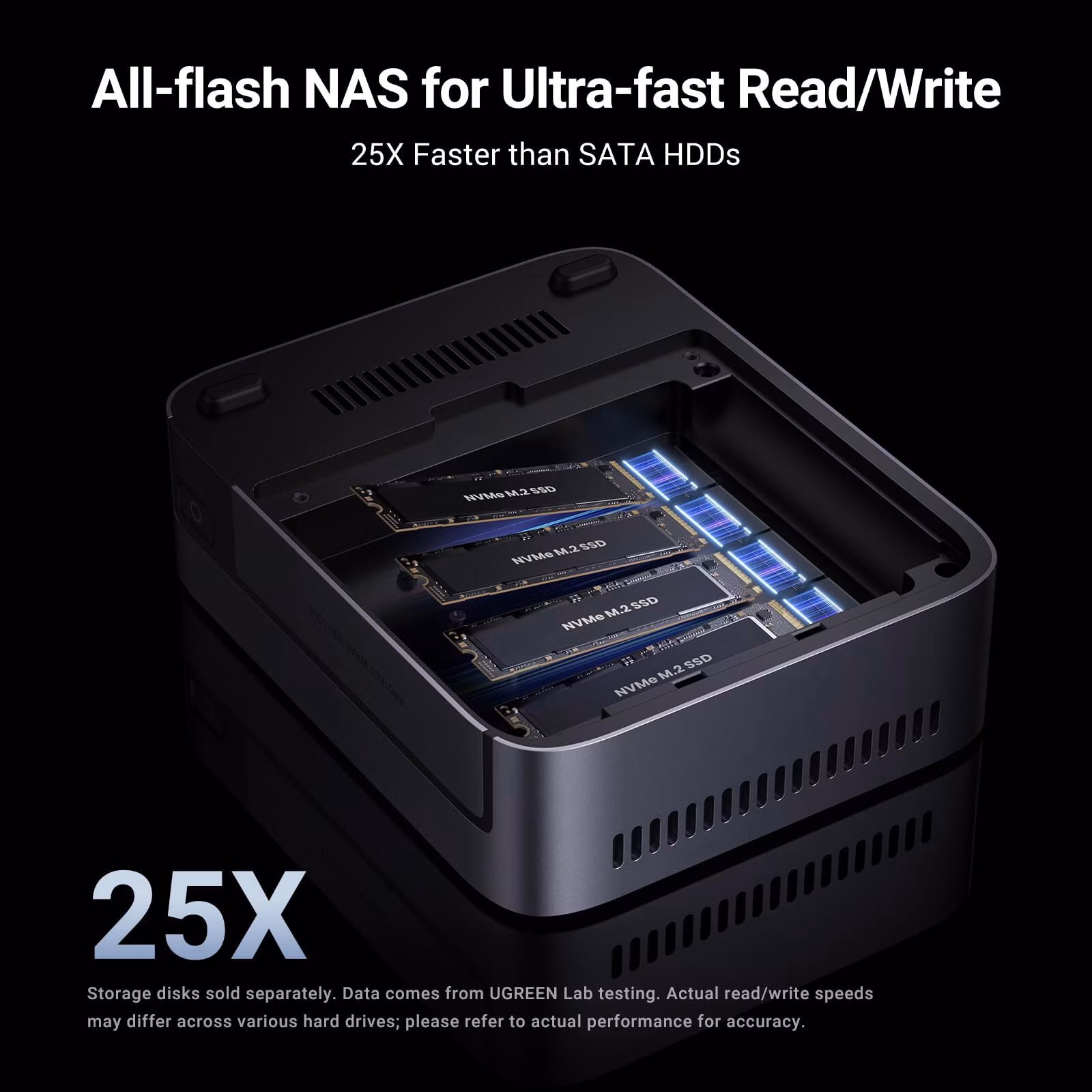 Nas UGREEN DXP480T Plus 4Slot M.2 2 Nas UGREEN DXP480T Plus 4Slot M.2 - immagine 2