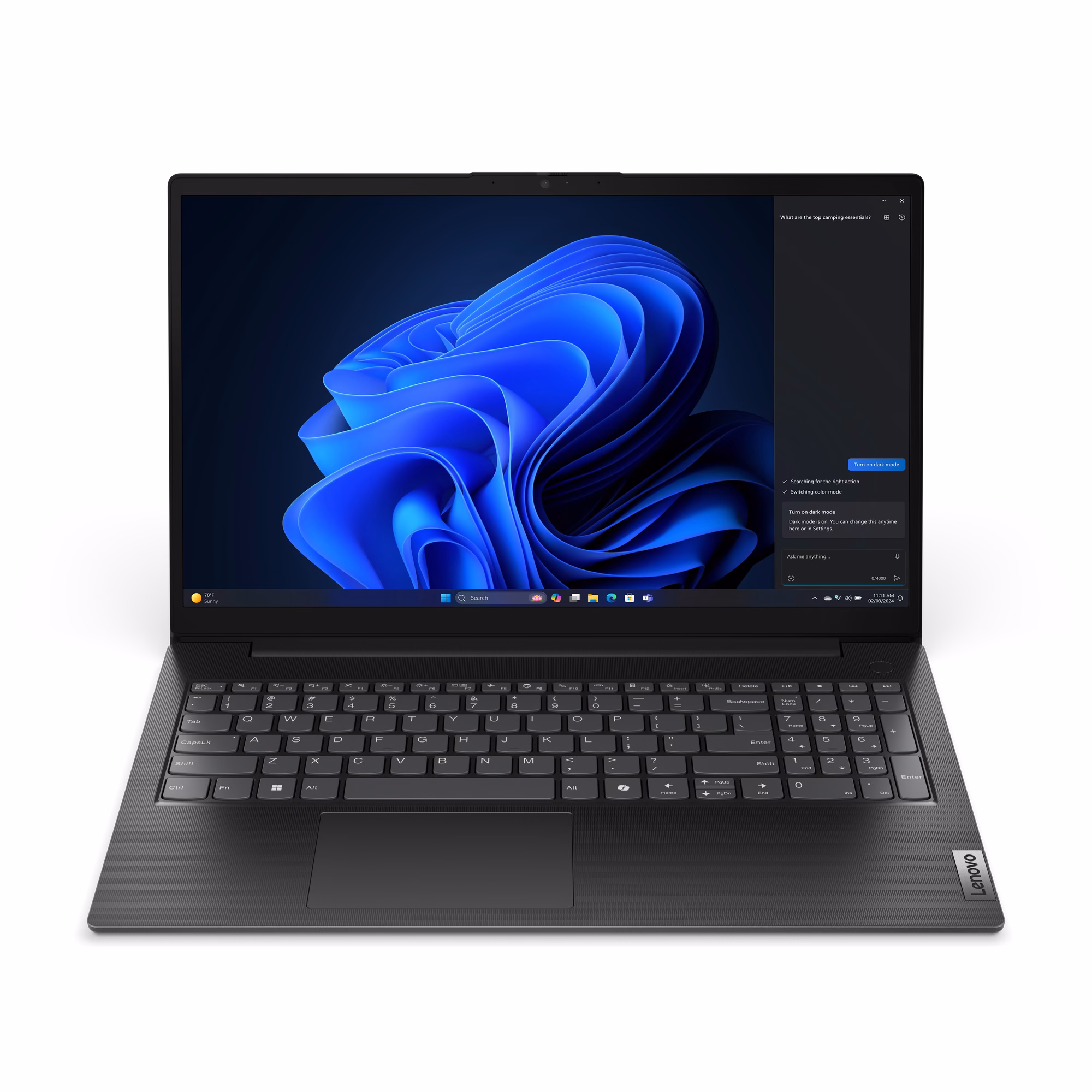 Notebook Lenovo V15 G5 IRL Intel Core i3-1315U 15.6" Full HD 8GB DDR5 SDRAM 512GB SSD Wi-Fi6