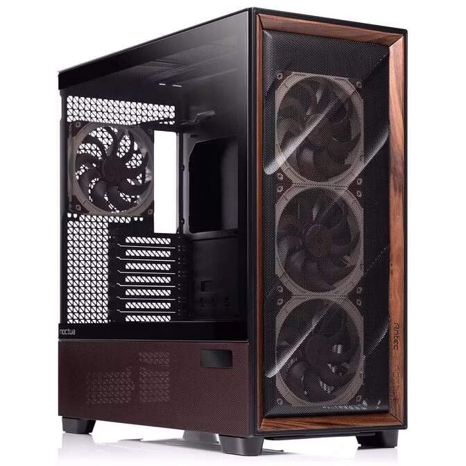 Case Antec Flux Pro Noctua Edition Midi-Tower E-ATX Vetro Temperato Marrone Nero
