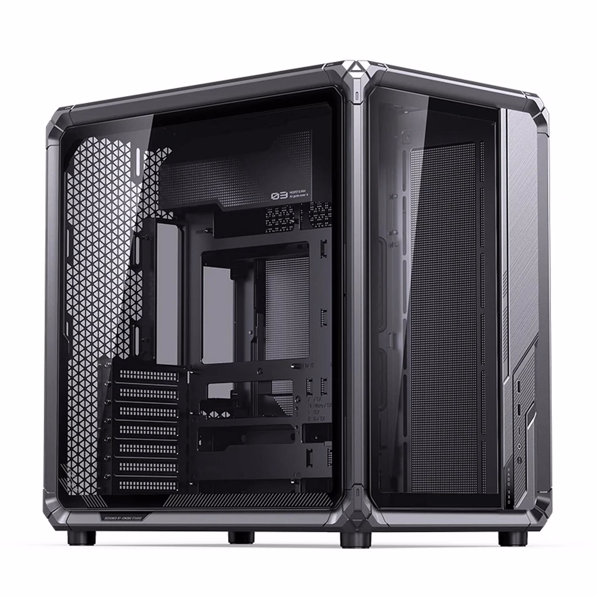 Case Jonsbo X400 Pro Midi Tower Vetro temperato grigio