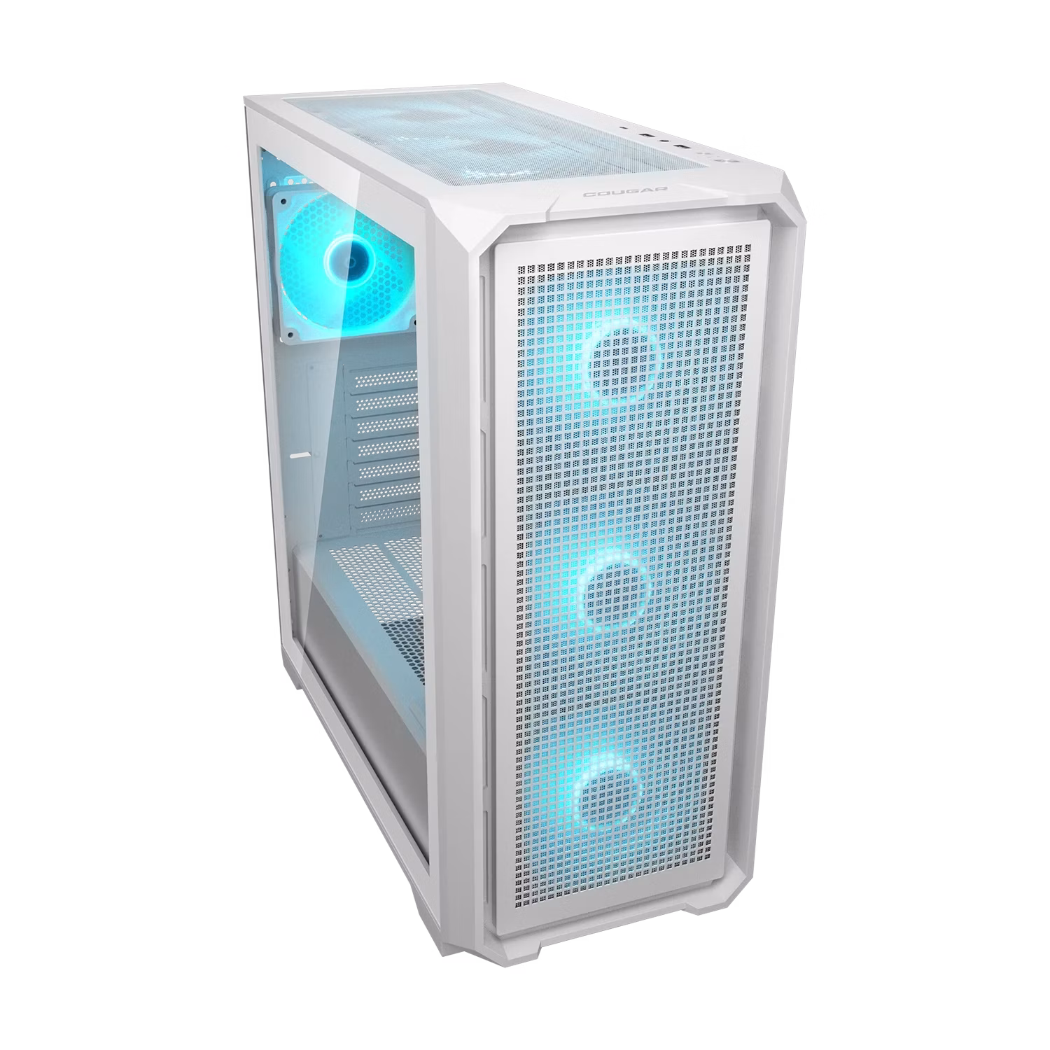 COUGAR CASE TOWER MX600 AIR PRO BIANCO 3x140+2x140+1x120 ARGB 2 COUGAR CASE TOWER MX600 AIR PRO BIANCO 3x140+2x140+1x120 ARGB - immagine 2