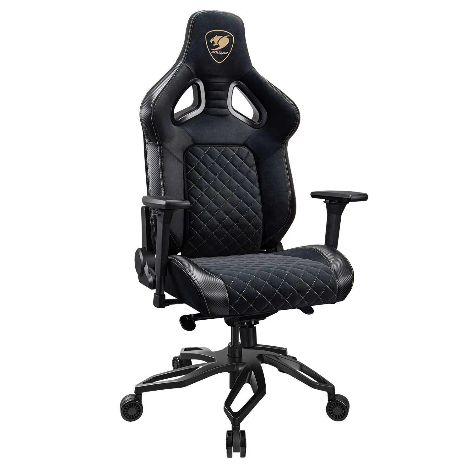 COUGAR SEDIA GAMINGTITAN PRO V2 GOLD F ERGONOMICO SUPP LOMBARE FORMATO XL