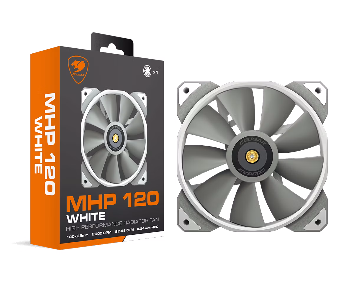 COUGAR VENTOLE CASE MHP 120 WHITE 2000RPM