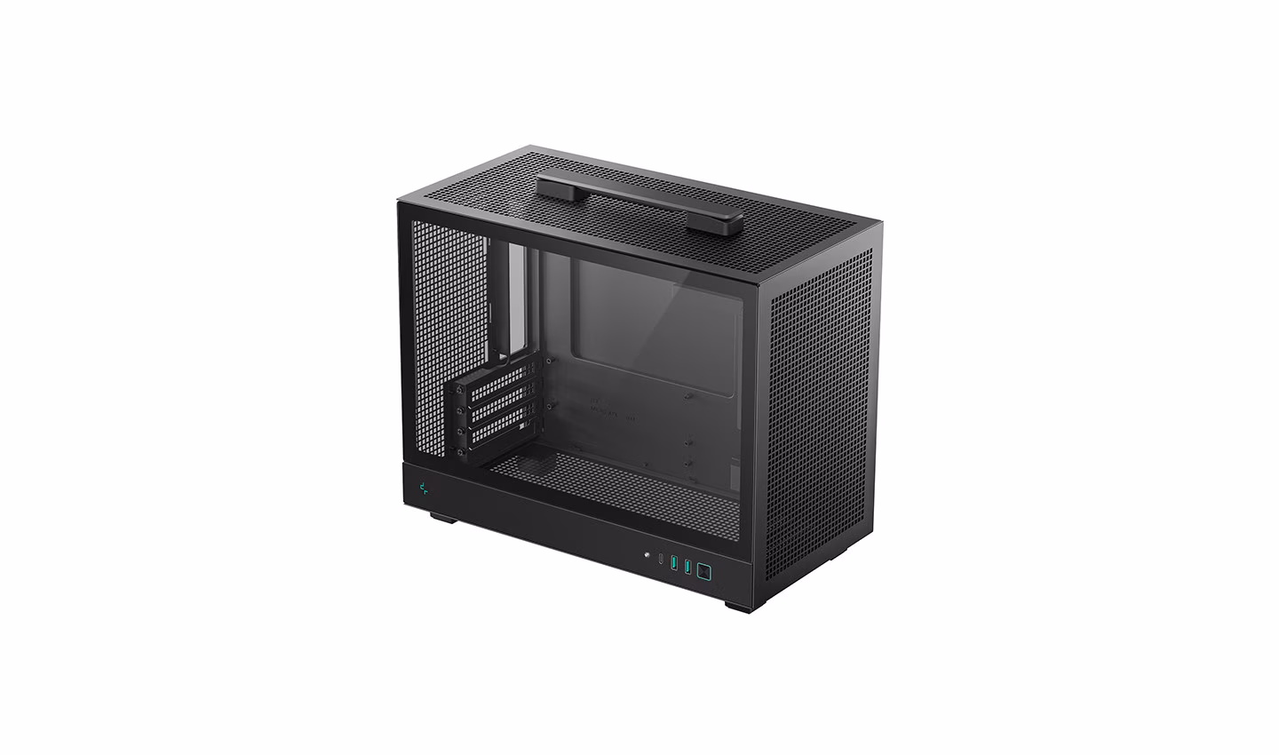 DEEPCOOL CASE MINI ITX CH160 PLUS ultraportabile & alto flusso d'aria