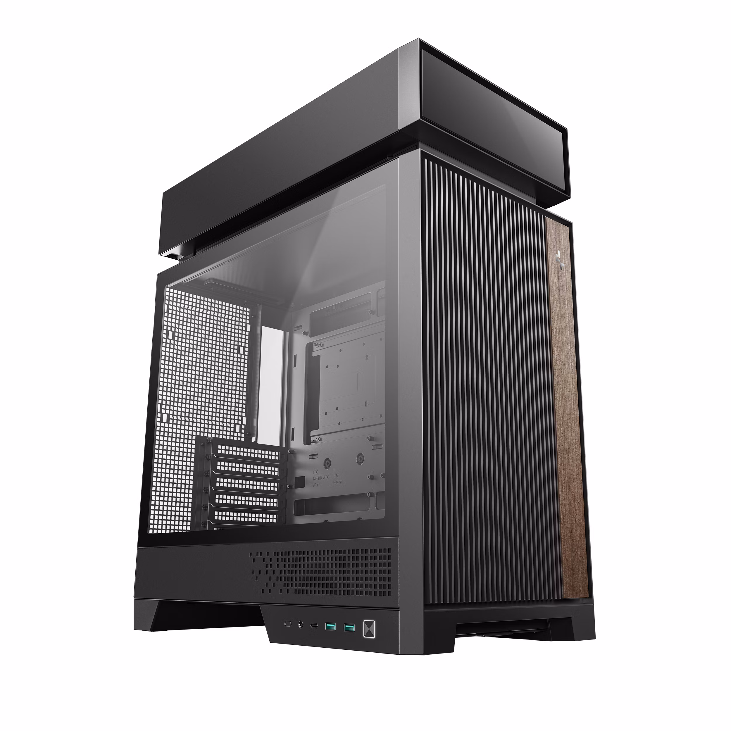 DEEPCOOL CASE MID TOWER CL660 HYPERSPLIT 2x120ARGB