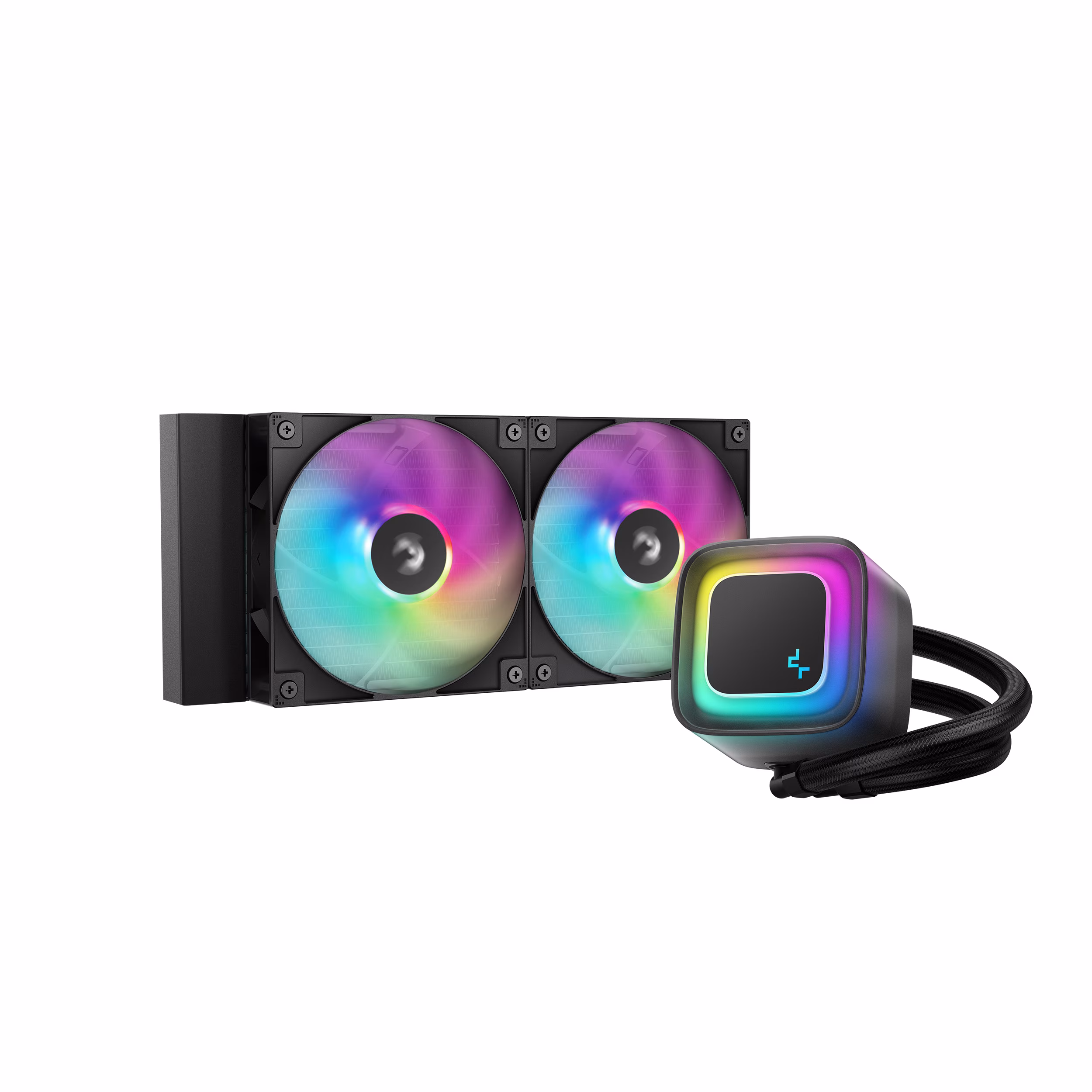 DEEPCOOL RAFF. LIQUIDO LE240 V2 NERA 2*ARGB