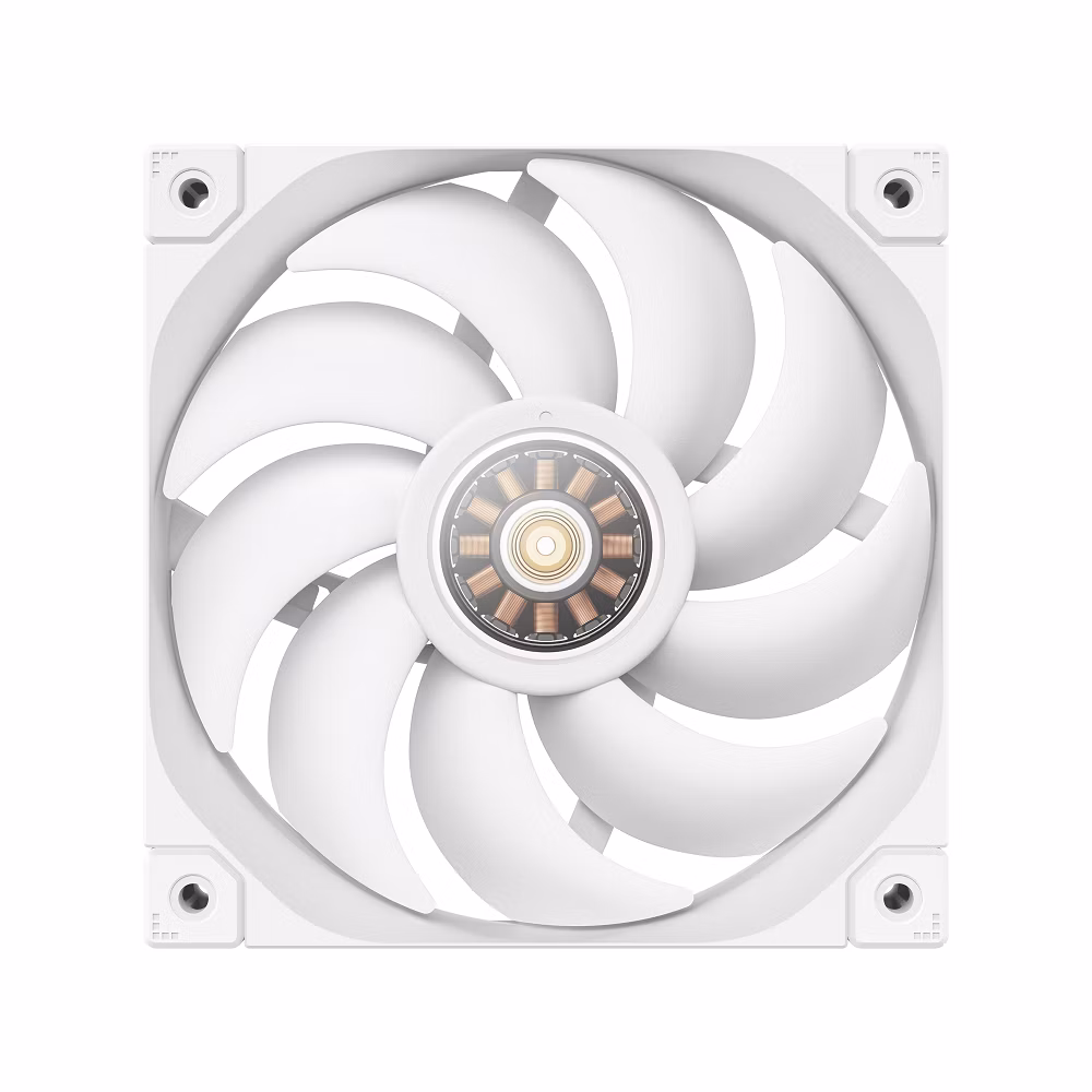 DEEPCOOL VENTOLE CASE FT12 BIANCA 12CM POTENTE SILENZIOSA DURATURA 4PIN PW