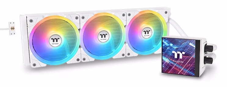 Dissipatore A Liquido Thermaltake MAGFloe 420 Ultra ARGB Bianco