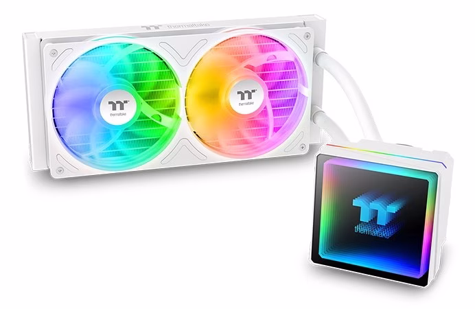 Dissipatore A Liquido Thermaltake TH240 V3 ARGB Bianco