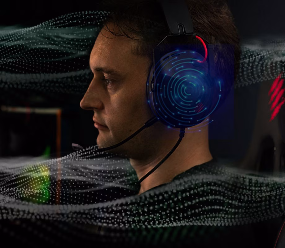 MAD CATZ GAMING CUFFIE P.I.L.O.T. PRO DUAL WIRELESS RGB BT & 2.4G FR