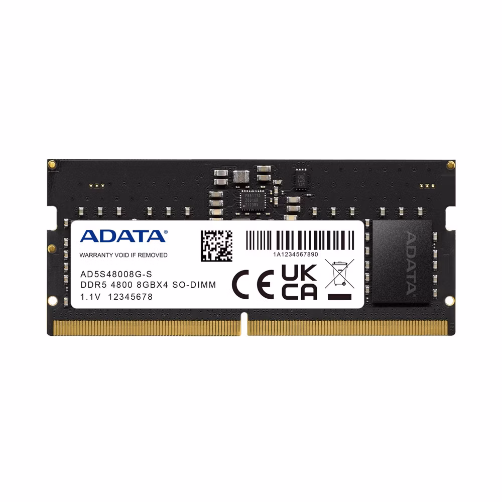 RAM SO-DIMM ADATA 8GB (1x8) DDR5 4800MHz CL40