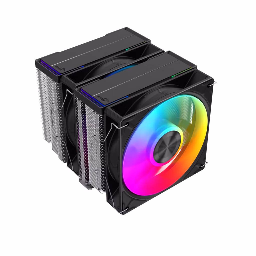 SAMA RAFF CPU A60L BLACK ARGB 2*120mm FAN