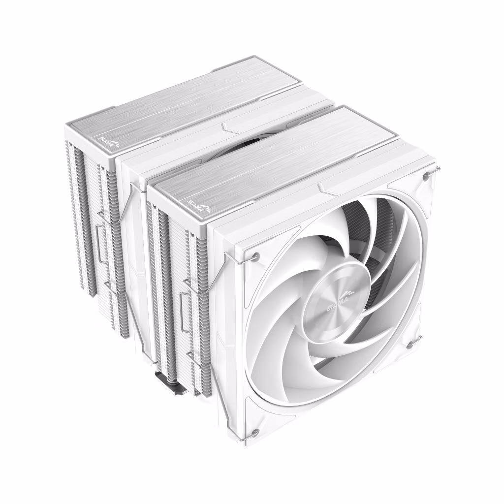 SAMA RAFF CPU A60W WHITE 2*120mm FAN