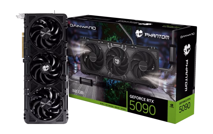 Scheda Video Gainward Nvidia GeForce RTX 5090 Phantom 32GB GDDR7 Nero