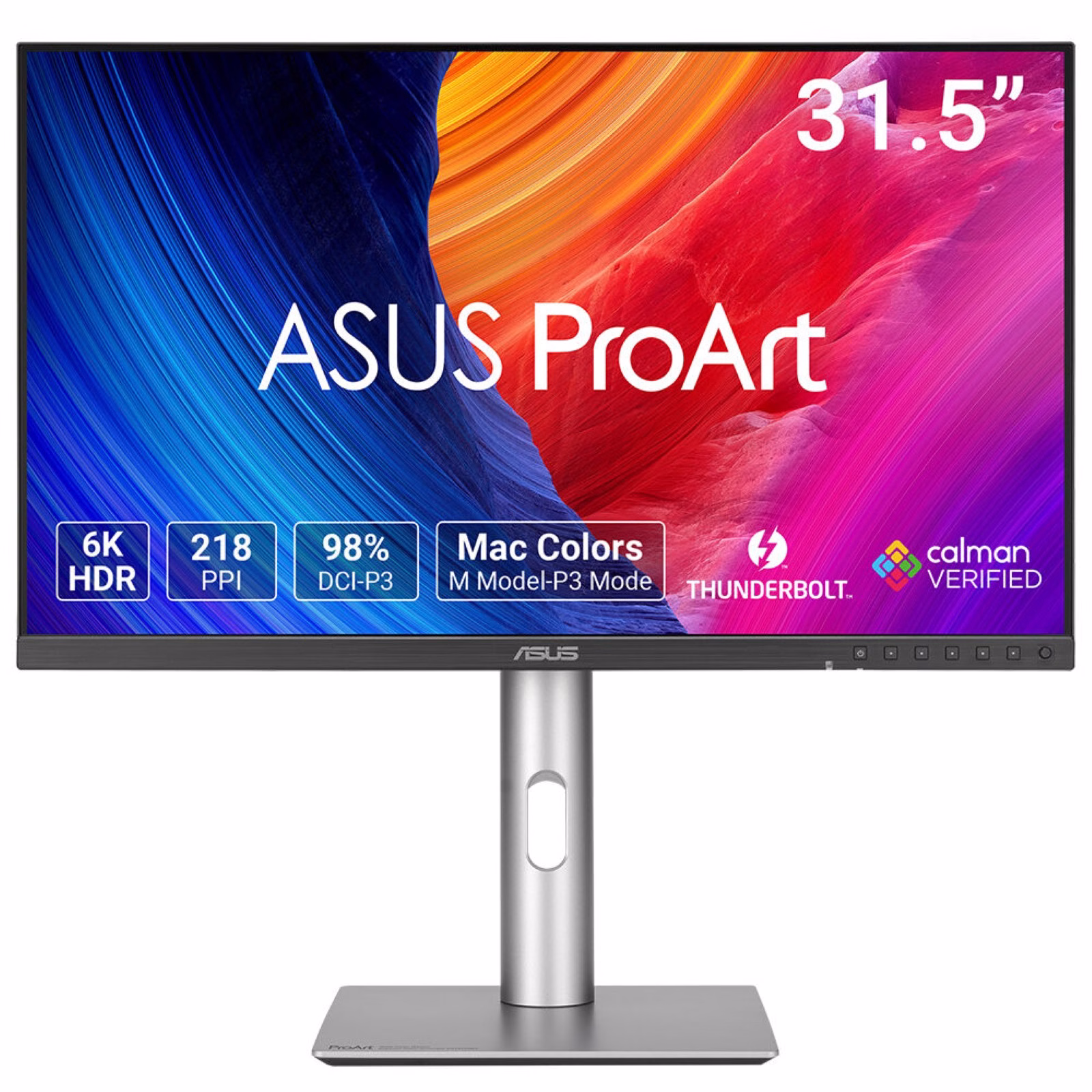 Monitor ASUS ProArt PA32QCV 32" 6K IPS Thunderbolt 4 Led Grigio