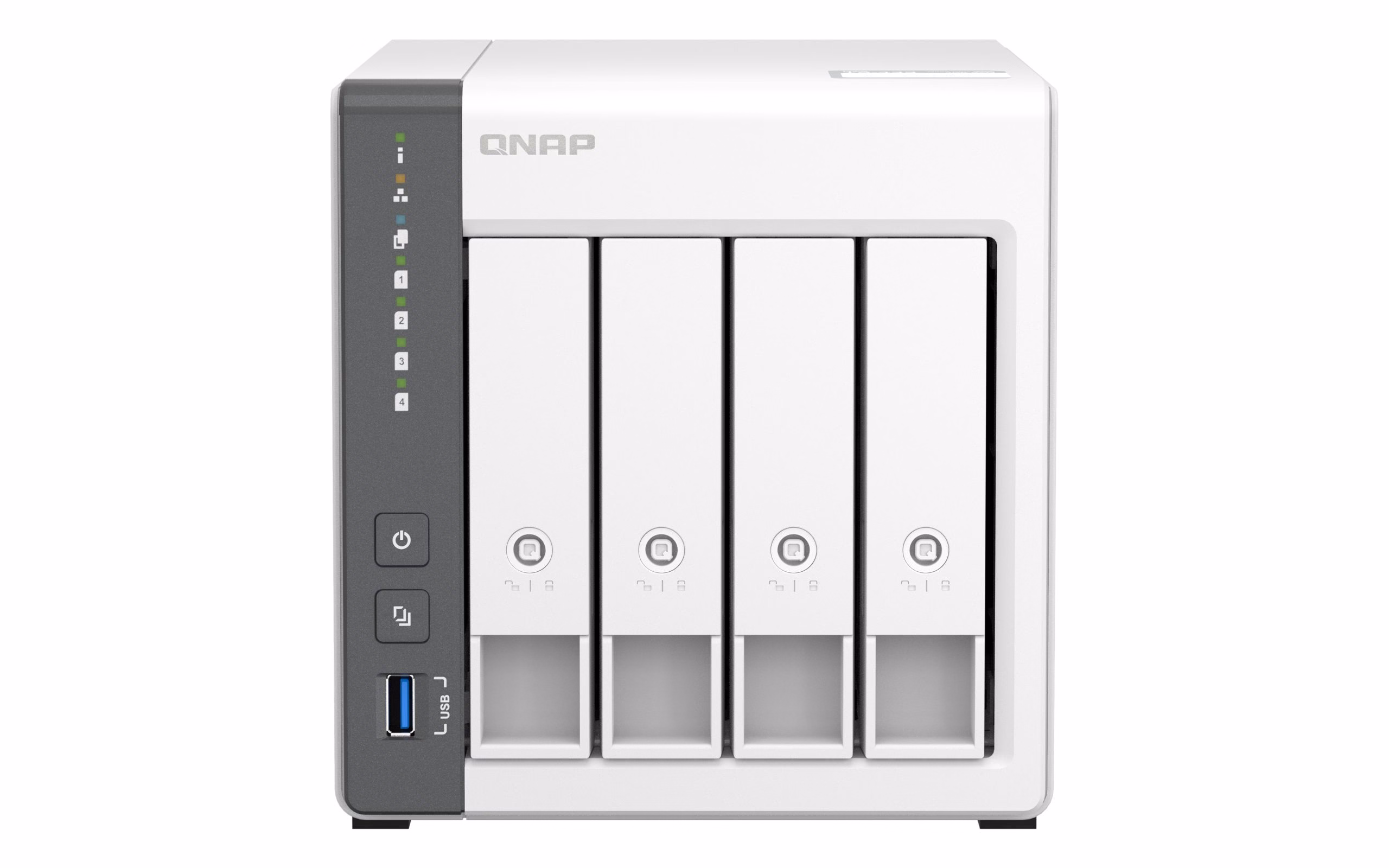 NAS Server QNAP TS-433-4G 4 Schächte - SATA 6Gb/s