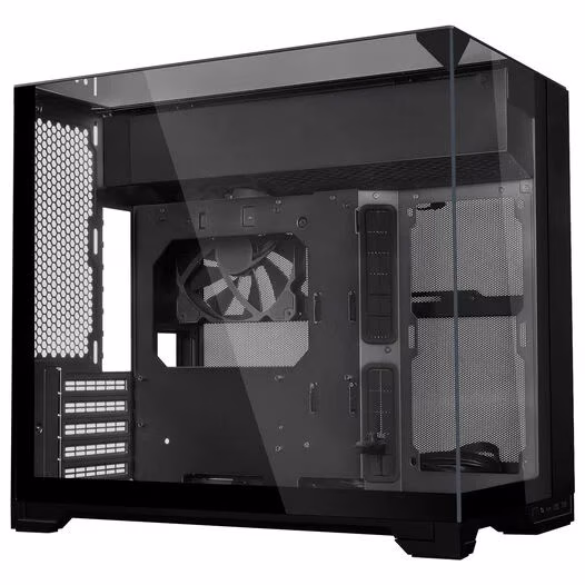 Case Lian Li O11 Vision-M Micro-ATX Vetro Temperato Nero