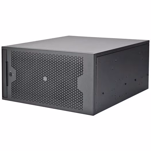 Case Rack SilverStone RM53-502 5u Nero