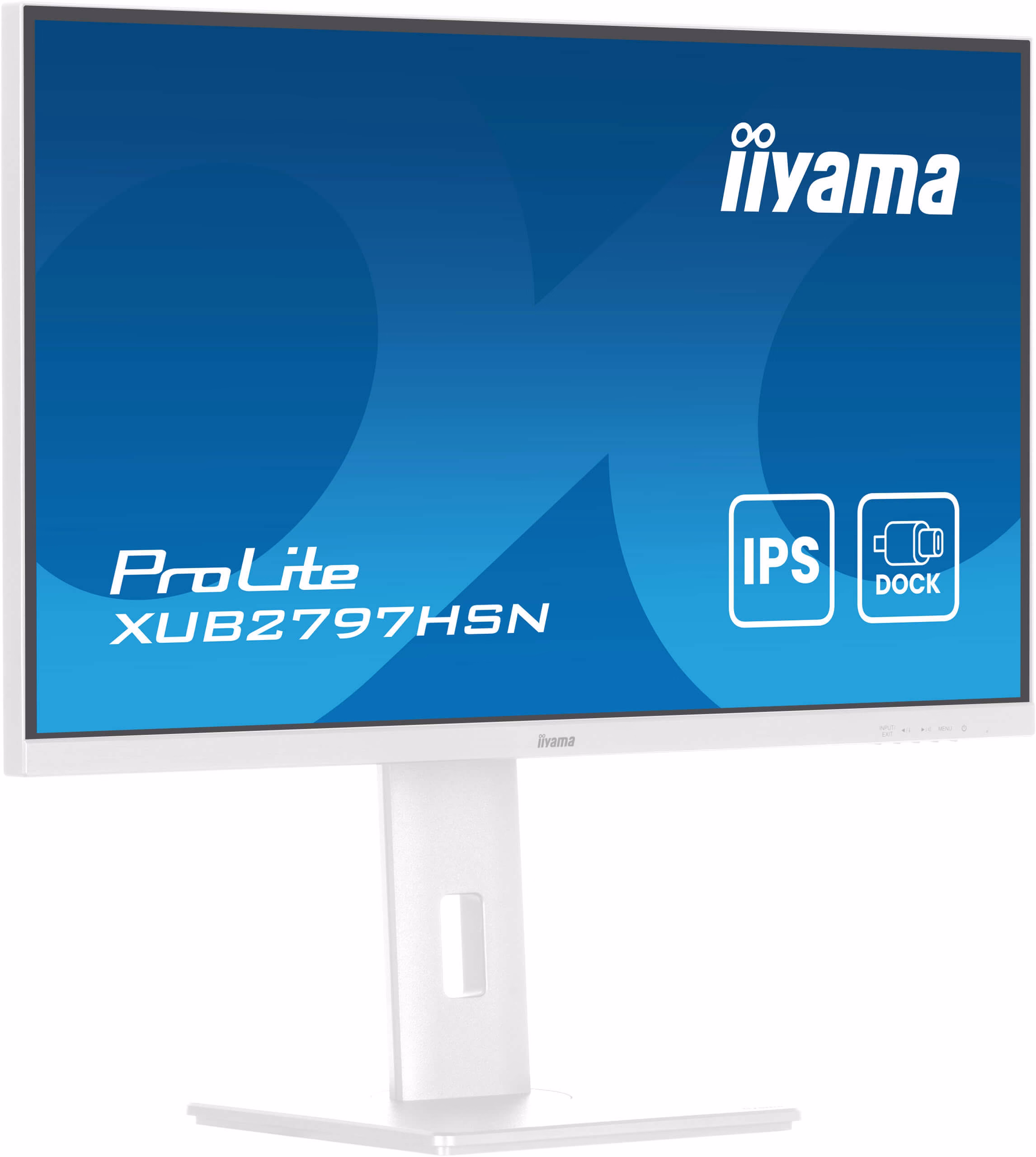 Monitor IIYAMA ProLite XUB2797HSN-W2 27" Bianco Full HD IPS USB-C RJ-45 100Hz 5 Monitor IIYAMA ProLite XUB2797HSN-W2 27" Bianco Full HD IPS USB-C RJ-45 100Hz - immagine 5