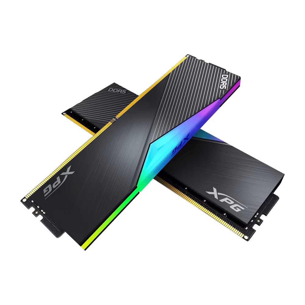 MEM DDR5 ADATA XPG LANCER RGB 32GB (2x16GB) 6000MH BLACK AX5U6000C3016G-DCL