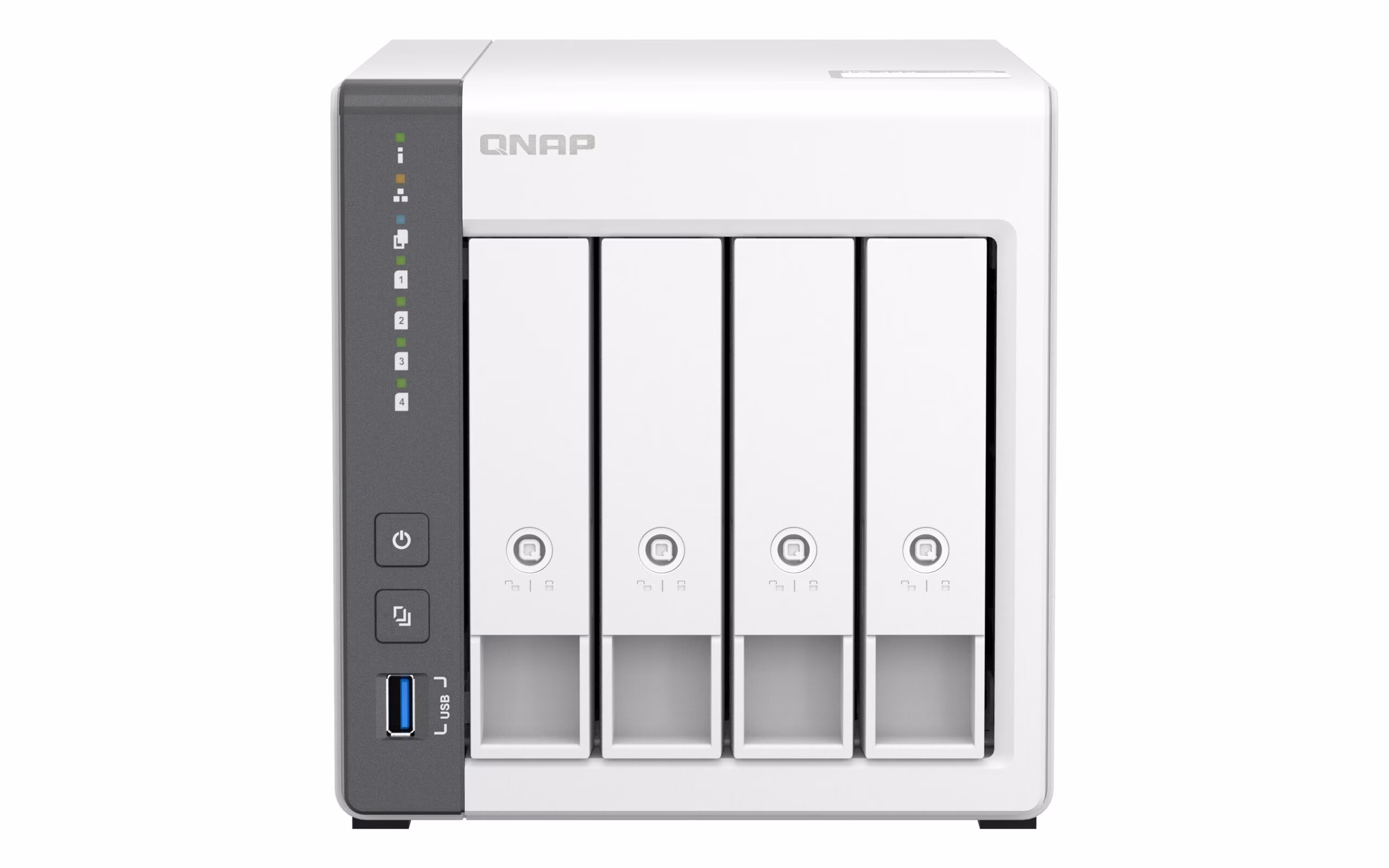 NAS Server QNAP TS-433-4G 4 Schächte - SATA 6Gb/s
