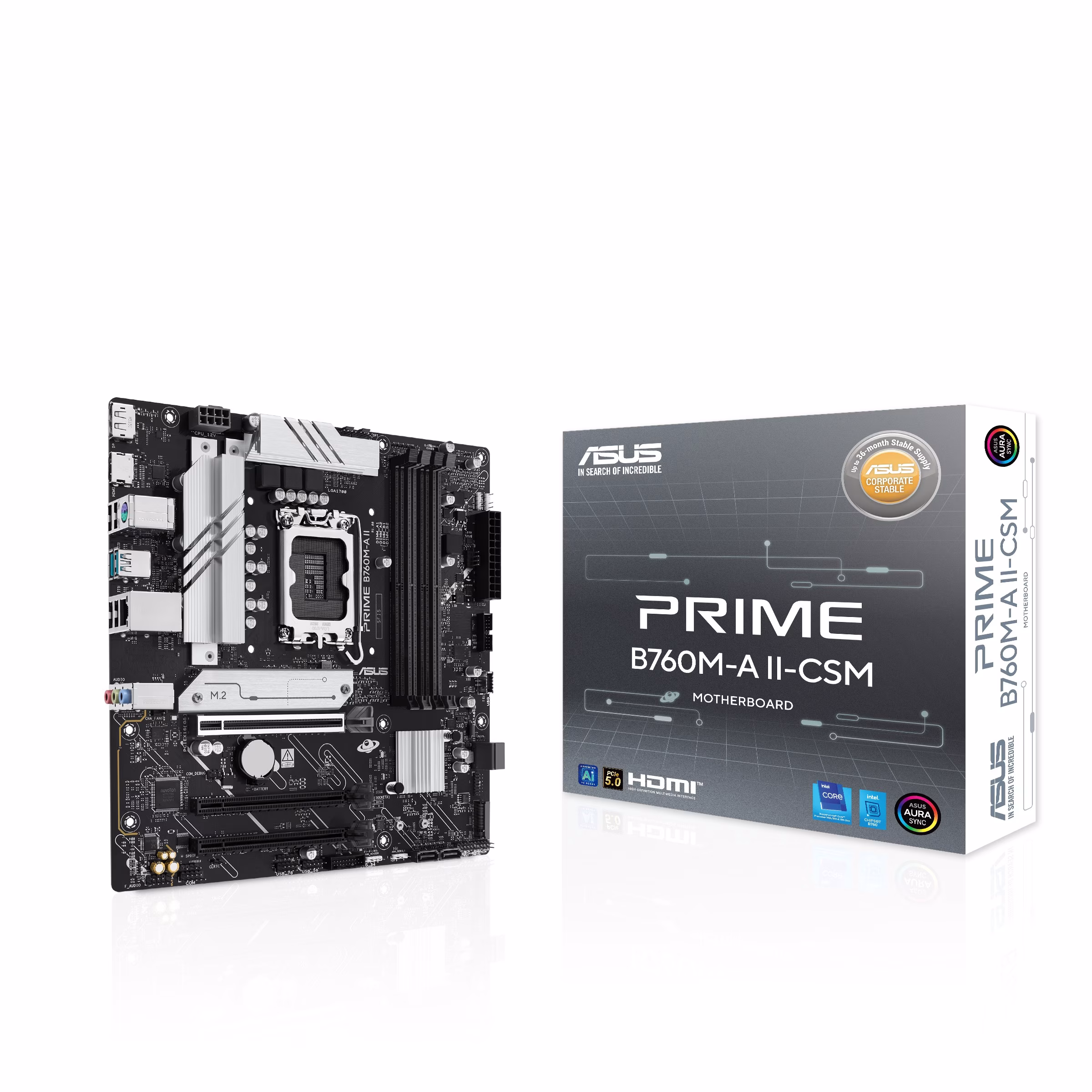 Scheda Madre ASUS Prime B760M A D4 WiFi Socket 1700
