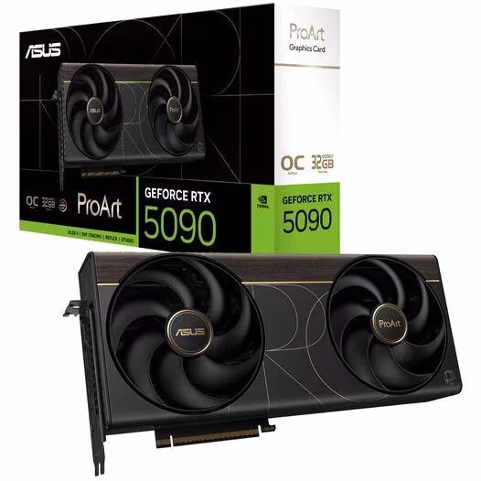 Scheda Video ASUS ProArt Nvidia GeForce RTX 5090 OC Edition 32GB GDDR7 Nero