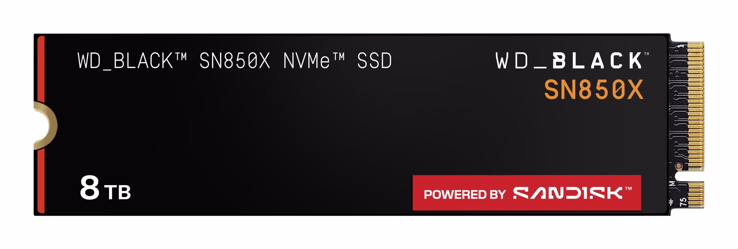 SSD SanDisk WD BLACK SN850X NVMe 8 TB M.2 PCI Express 4.0