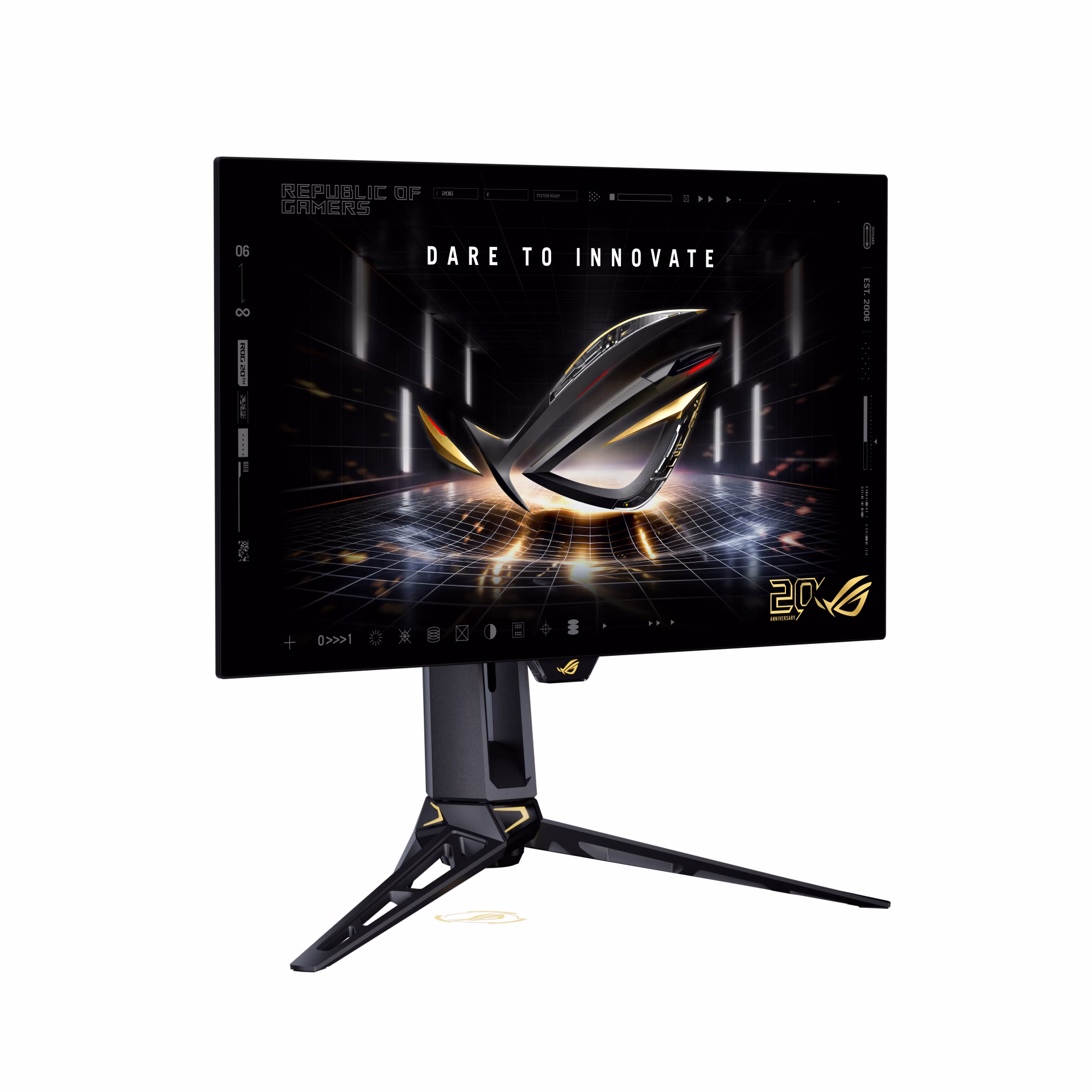 Monitor Da Gaming ASUS ROG Swift OLED PG27AQWP-G 20Edition 27" WQHD 720Hz WOLED G-SYNC Nero 8 Monitor Da Gaming ASUS ROG Swift OLED PG27AQWP-G 20Edition 27" WQHD 720Hz WOLED G-SYNC Nero - immagine 8