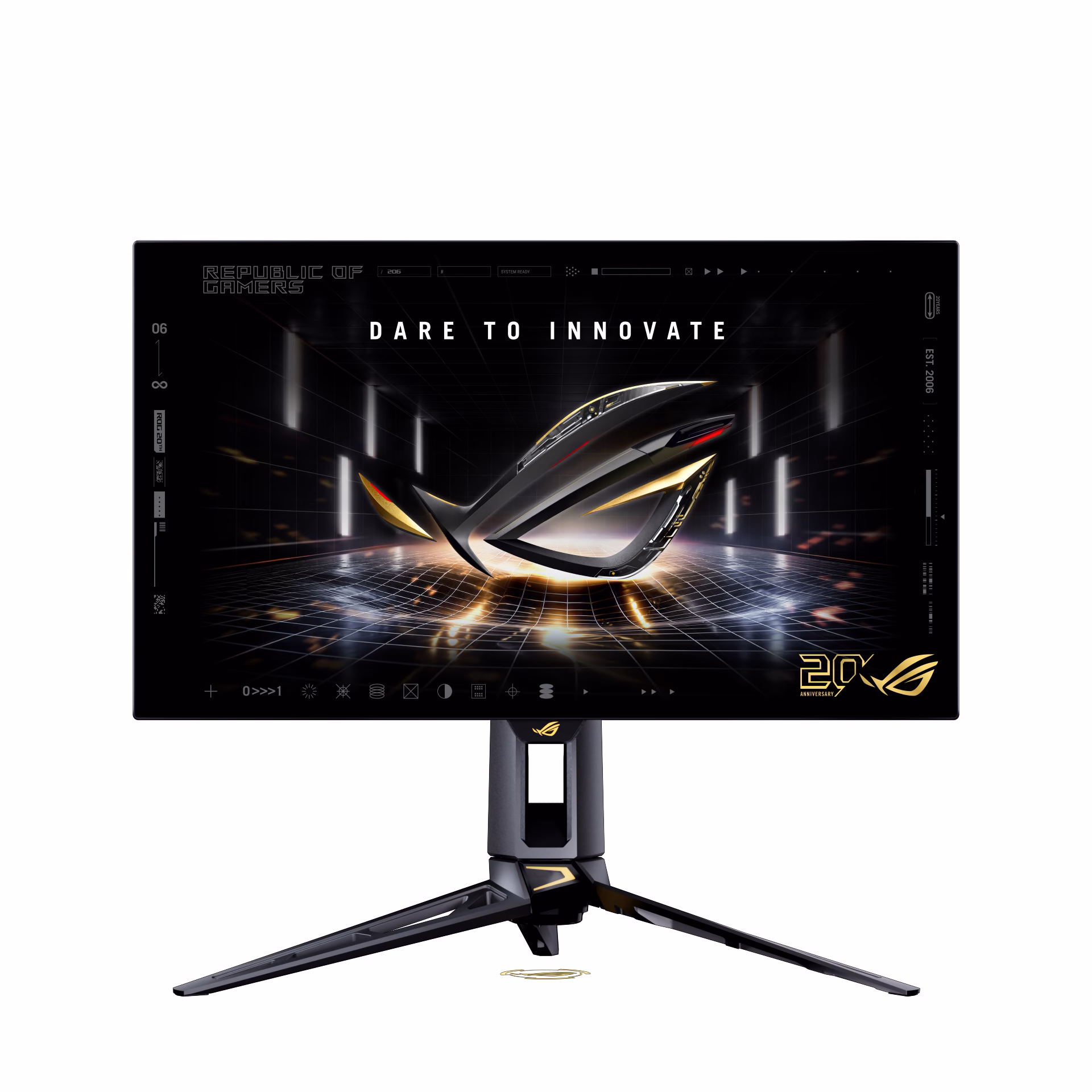 Monitor Da Gaming ASUS ROG Swift OLED PG27AQWP-G 20Edition 27" WQHD 720Hz WOLED G-SYNC Nero 7 Monitor Da Gaming ASUS ROG Swift OLED PG27AQWP-G 20Edition 27" WQHD 720Hz WOLED G-SYNC Nero - immagine 7