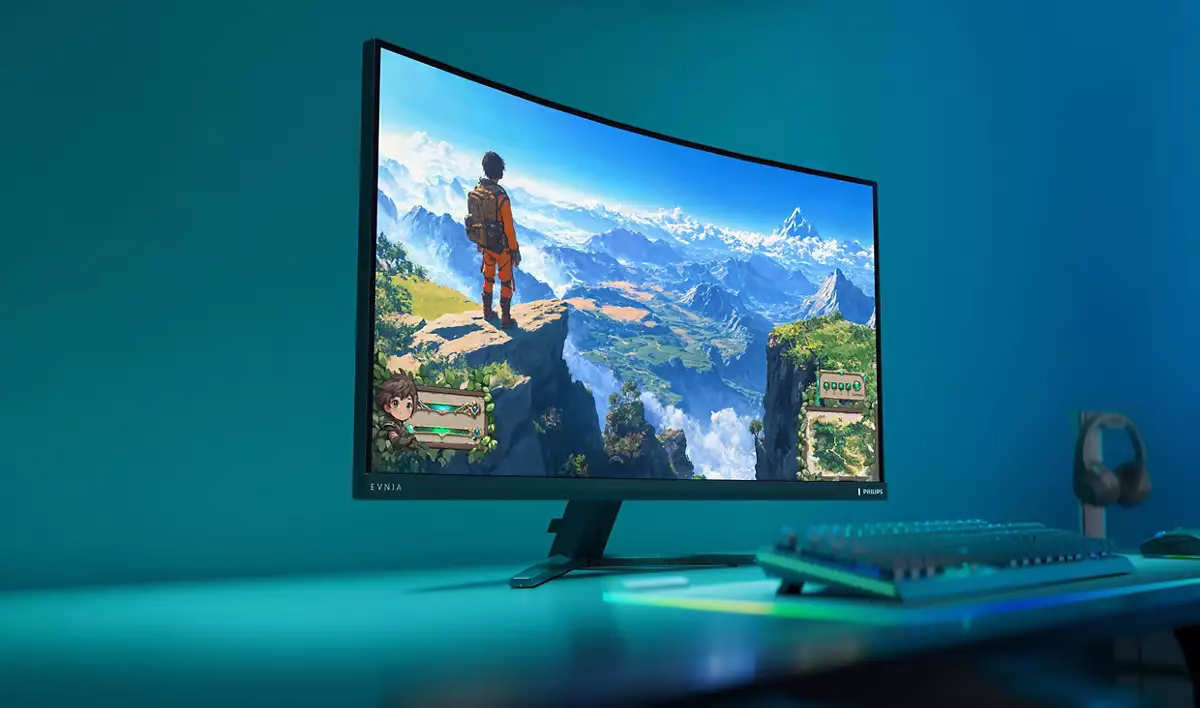 Monitor Philips Evnia 34M2C3500L 34'' VA HDMI DisplayPort HDR Curvo 180Hz Grigio Scuro 12 Monitor Philips Evnia 34M2C3500L 34'' VA HDMI DisplayPort HDR Curvo 180Hz Grigio Scuro - immagine 12